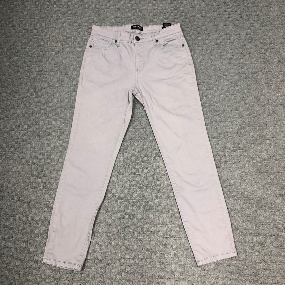 Buffalo David Bitton Pants Womens 4 Daily Mid Rise Stretch Skinny Ankle Grazer